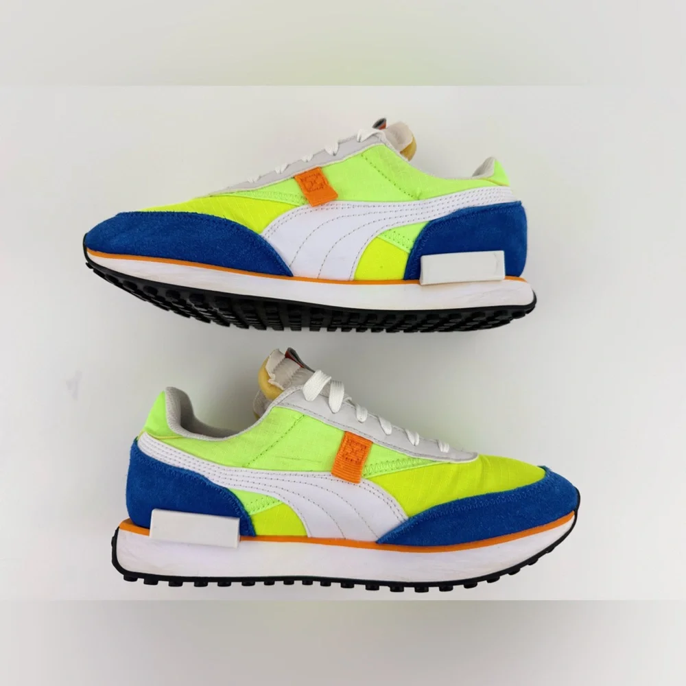 PUMA Future Rider Play On Jr, Youth Boys, Colorful Casual Sneakers, Size 6.5C - Picture 3 of 14